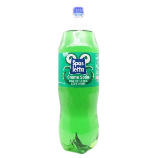 spar letta creme soda south african soft drink 2 litre bottle