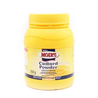 moirs south afriacn vanilla flavoured custard powder