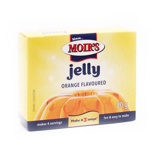moirs south african orange flavoured jelly powder
