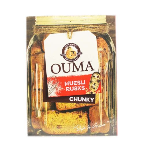 ouma muesli flavoured south african chunky rusks