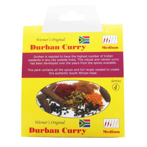 werners original south african durban curry seasoning packet